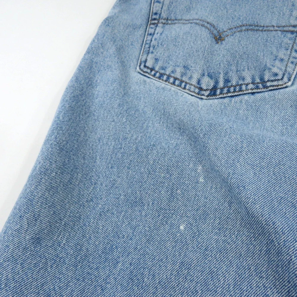 Levi's 560 Zip Fly Jeans Blue Loose Fit Sz 38x32 Measured: 37x32 1990s